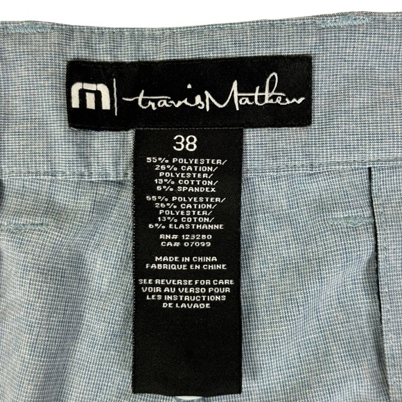 Travis Mathew Men’s Shorts Size 38 Blue - Picture 5 of 13
